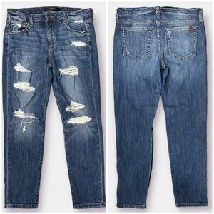 Joe's Kency Distressed Slim Crop Jeans Size 26